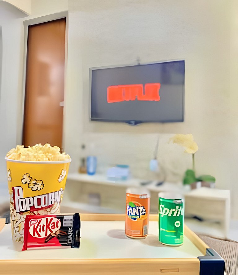 Apê Aconchegante I Wi-Fi e A/C