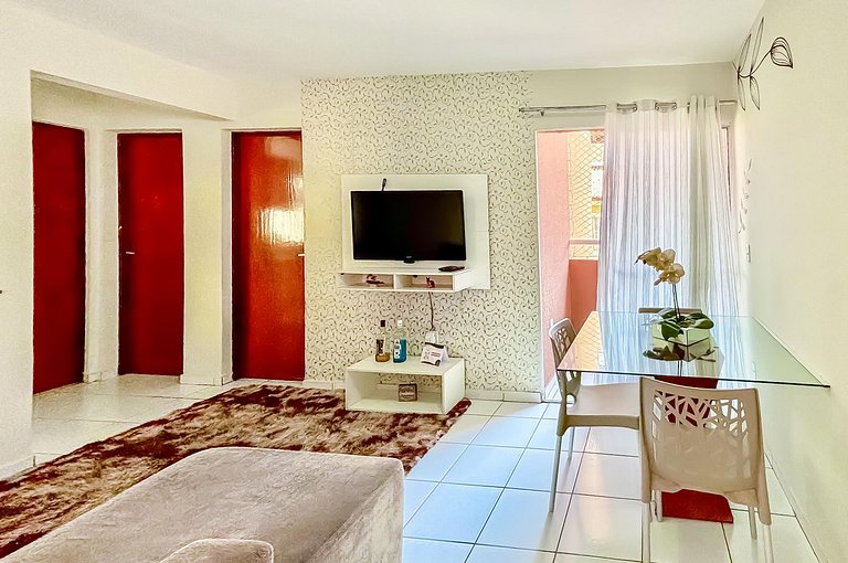 Apê Aconchegante I Wi-Fi e A/C