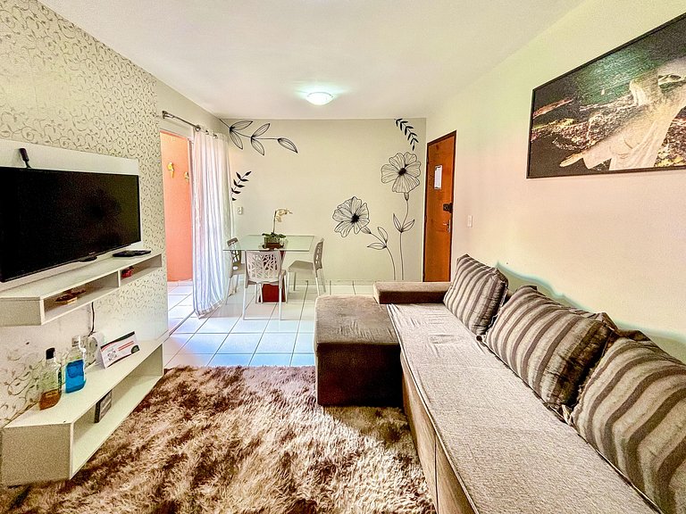 Apê Aconchegante I Wi-Fi e A/C