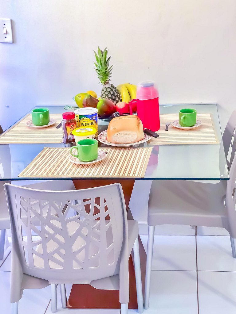 Apê Aconchegante I Wi-Fi e A/C