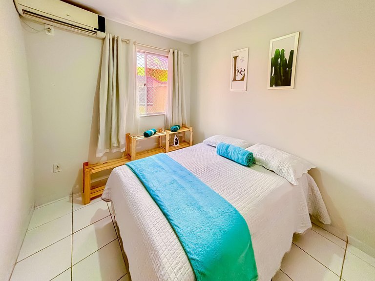 Apê Aconchegante I Wi-Fi e A/C