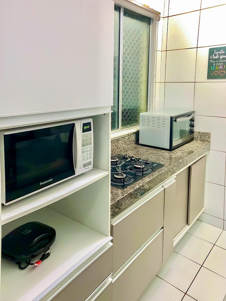 Apê Aconchegante I Wi-Fi e A/C