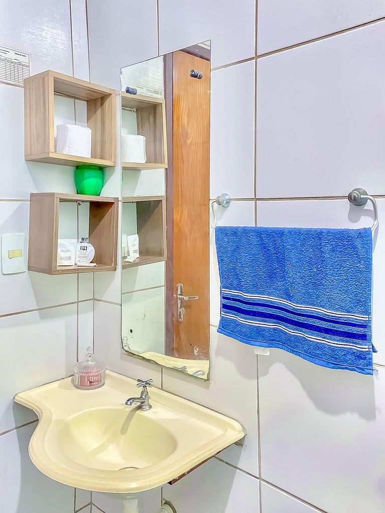 Apê Aconchegante I Wi-Fi e A/C