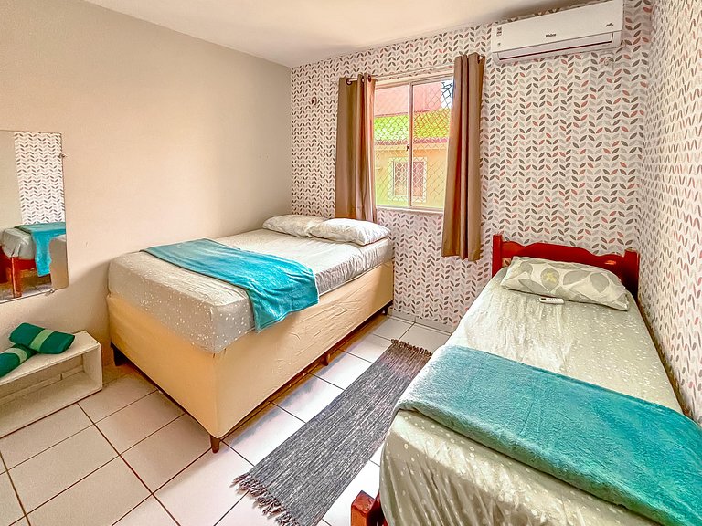 Apê Aconchegante I Wi-Fi e A/C