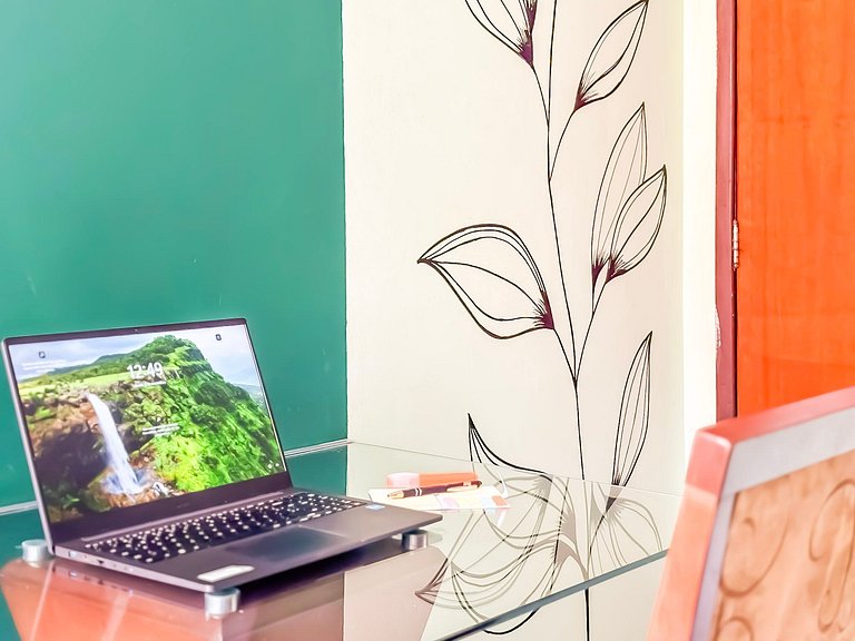 Apê Elegante I Wi-Fi e A/C