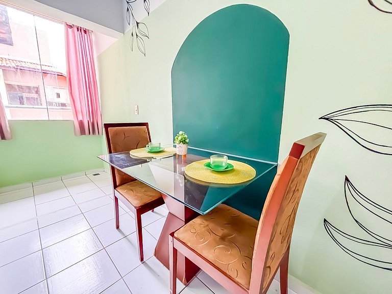 Apê Elegante I Wi-Fi e A/C