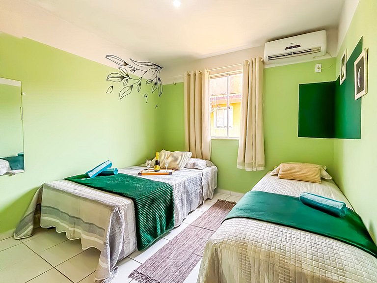 Apê Elegante I Wi-Fi e A/C