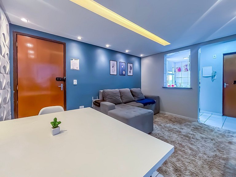 Apê Completo I Wi-Fi e A/C