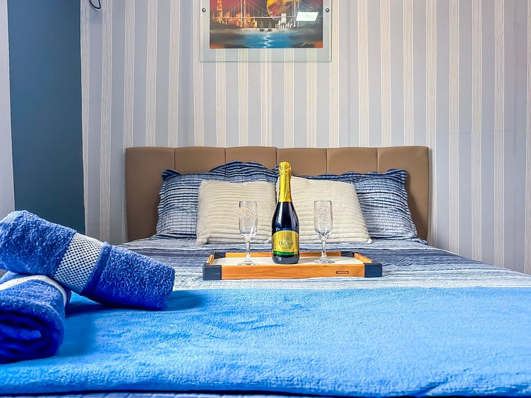 Apê Completo I Wi-Fi e A/C