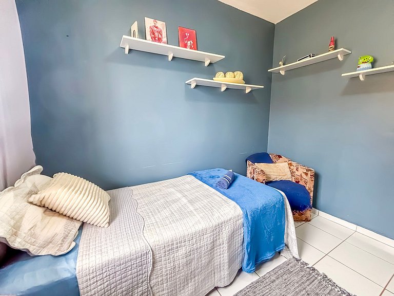 Apê Completo I Wi-Fi e A/C