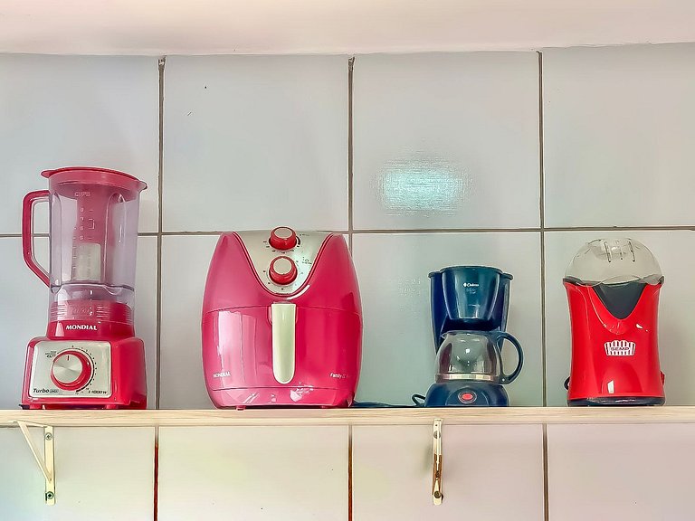 Apê Completo I Wi-Fi e A/C