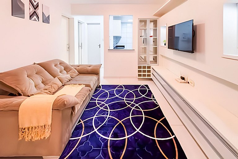 Apê Sofisticado I Wi-Fi e A/C