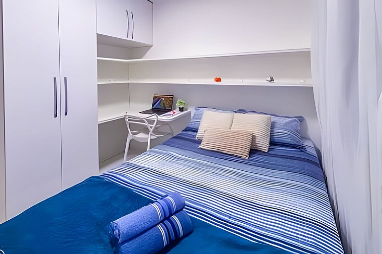 Apê Sofisticado I Wi-Fi e A/C