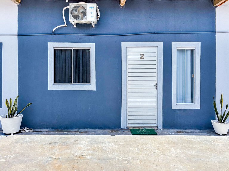 Apê 04 com Wi-fi I A/C a 2 min. do Shopping