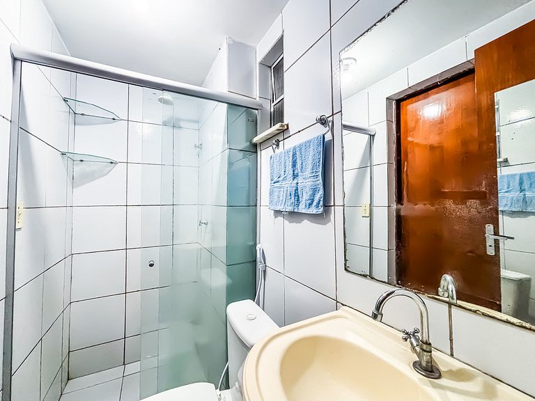 Apê Confortável I Wi-Fi e A/C