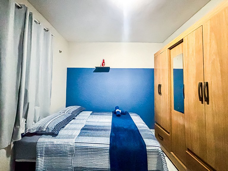 Apê Confortável I Wi-Fi e A/C