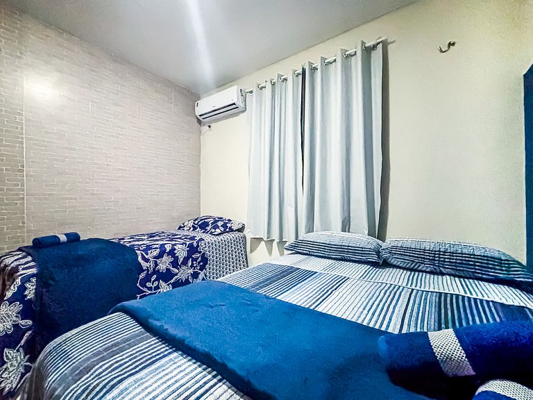 Apê Confortável I Wi-Fi e A/C