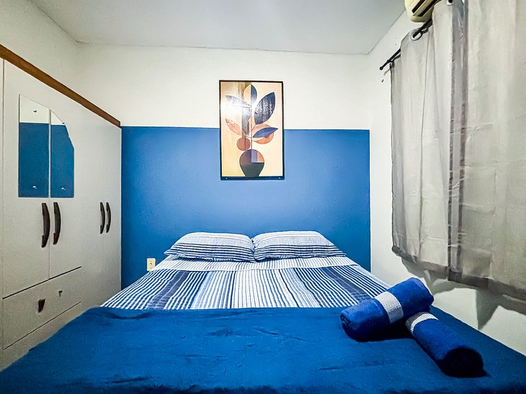 Apê Confortável I Wi-Fi e A/C