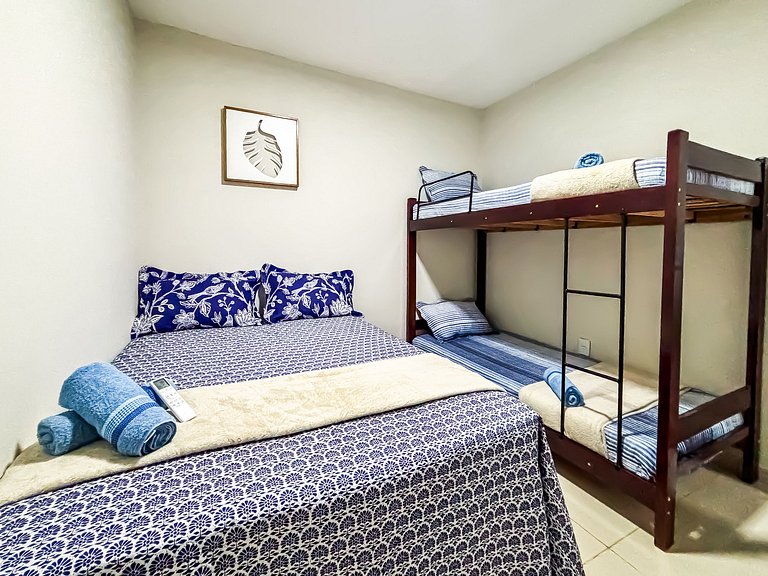 Apê 02 com Wi-Fi I A/C a 3 min. do Mix Mateus