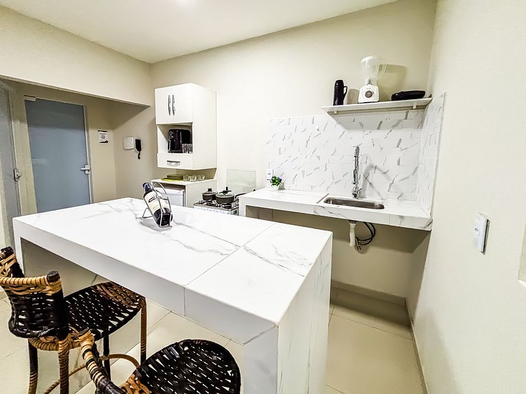 Apê 02 com Wi-Fi I A/C a 3 min. do Mix Mateus