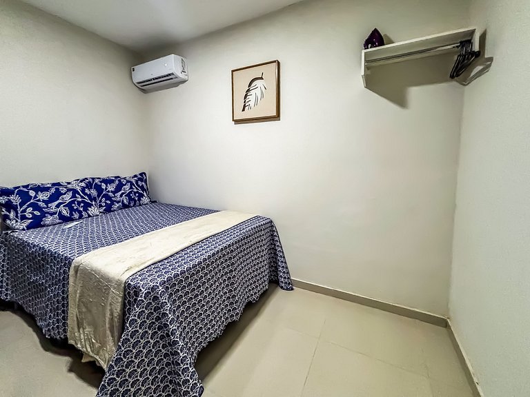 Apê 03 com Wi-Fi I A/C a 3 min. do Mix Mateus