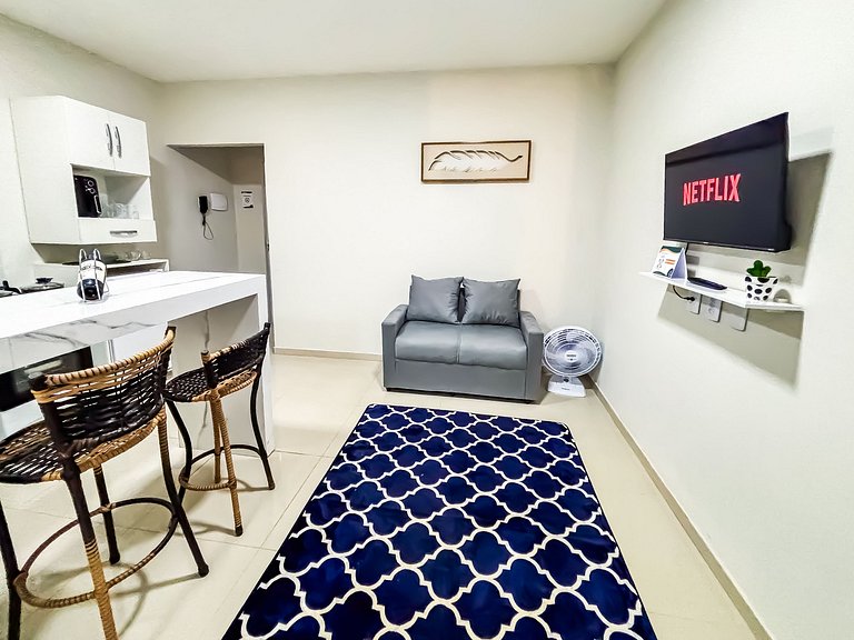 Apê 03 com Wi-Fi I A/C a 3 min. do Mix Mateus