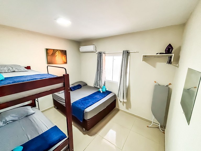 Apê 05 com Wi-Fi I A/C a 3 min. do Mix Mateus