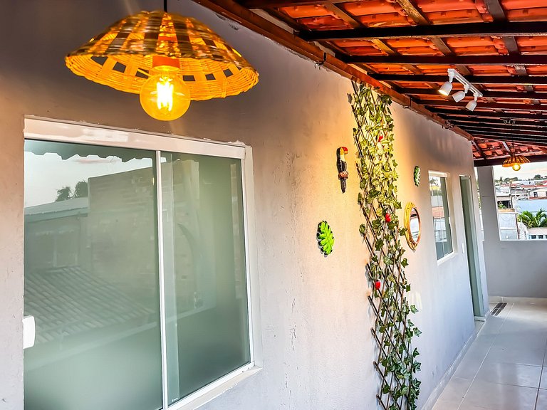 Apê 02 com Wi-Fi I A/C a 3 min. do Mix Mateus